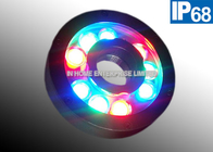 Luces antis de la fuente bajo el agua LED de DMX RGB IP68 de la corrosión