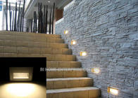 24 paredes ahuecadas del LED 3020 LED encienden el acero inoxidable blanco caliente