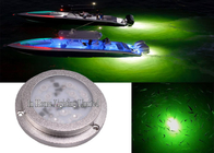 luz IP68, luz subacuática del barco de 27W Bluetooth RGB LED del acero inoxidable