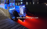 316 luz IP68 RGBW, iluminación marina del barco del acero inoxidable LED de la luz del muelle del LED