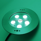 luz subacuática sumergible inoxidable de la lámpara LED de la piscina de acero LED de 24v 18w para la charca