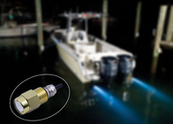 luces LED subacuáticas del tapón de desagüe 9w para los barcos/las luces subacuáticas marinas