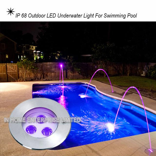 Luz subacuática al aire libre de la fuente del poder más elevado DMX LED para la piscina/la charca/el lago