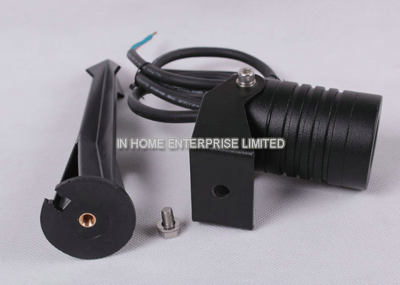 Resistencia de agua de iluminación decorativa al aire libre negra IP68 para el patio