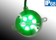 Coloree las luces subacuáticas verdes cambiantes de la charca de 12V DC LED económicas de energía