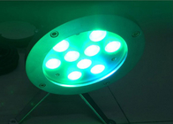 27 vatios RGB 3 en 1 prenda impermeable teledirigida subacuática IP68 de la luz DMX512 del LED