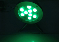 27 vatios RGB 3 en 1 prenda impermeable teledirigida subacuática IP68 de la luz DMX512 del LED