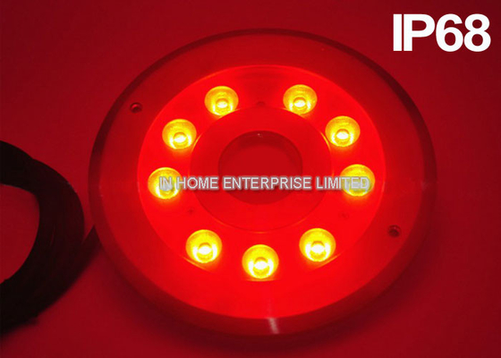 Coloree el grado subacuático sumergible cambiante IP68 de la luz 24V 30 de la fuente del LED