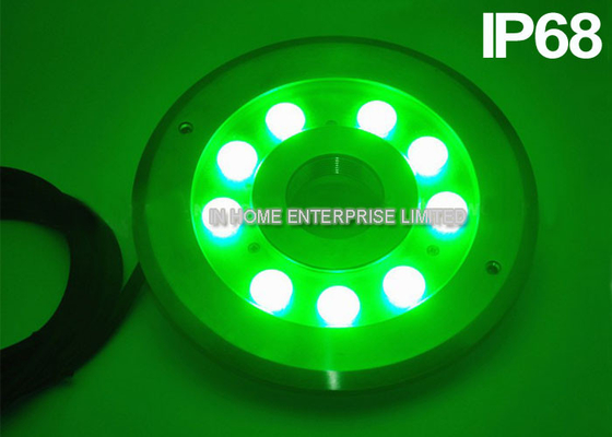 Coloree el grado subacuático sumergible cambiante IP68 de la luz 24V 30 de la fuente del LED
