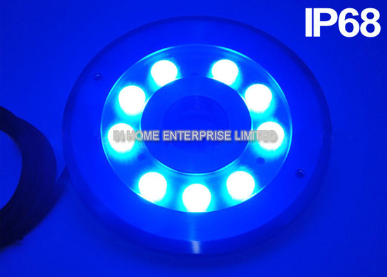 Coloree el grado subacuático sumergible cambiante IP68 de la luz 24V 30 de la fuente del LED