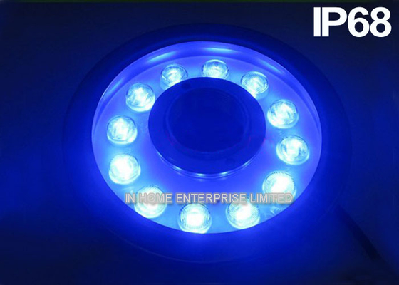 la fuente sumergible de 24V 316SS LED se enciende bajo el agua para las charcas