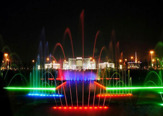 la fuente sumergible de 24V 316SS LED se enciende bajo el agua para las charcas