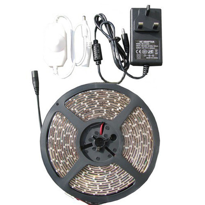 Luces de tira flexibles de SMD 5050 RGB LED 12V 60 LEDs/M 5 M para la iluminación casera