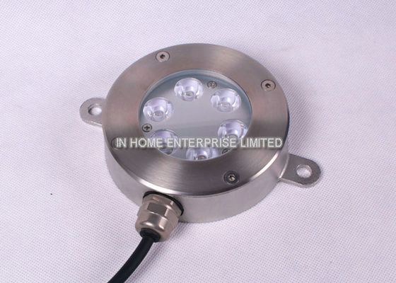 Alta luz subacuática de la piscina de la luz/LED de la estabilidad 24V DC LED con 6 LED