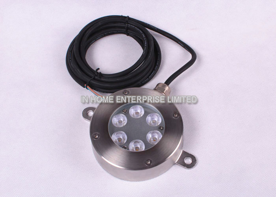 Alta luz subacuática de la piscina de la luz/LED de la estabilidad 24V DC LED con 6 LED