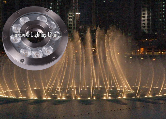 Caliente la luz subacuática blanca de la fuente de 9W LED con el regulador de Bluetooth
