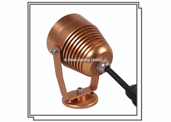 el punto al aire libre del jardín del RGB de la prenda impermeable del aluminio 9W IP67 de la luz del jardín de 12V LED se enciende