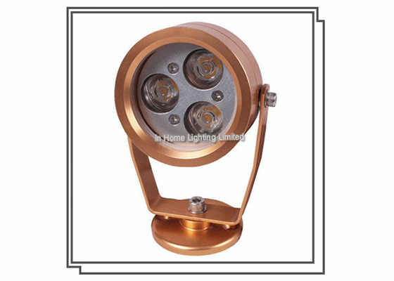 el punto al aire libre del jardín del RGB de la prenda impermeable del aluminio 9W IP67 de la luz del jardín de 12V LED se enciende
