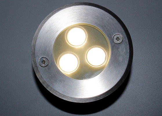 blanco ligero subterráneo inoxidable de 350mA 24V 9W LED, azul, verde