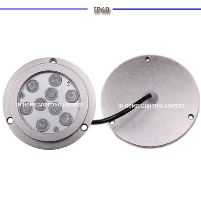 luz 12V IP68, luces subacuáticas marinas del barco de 27w RGB Bluetooth LED