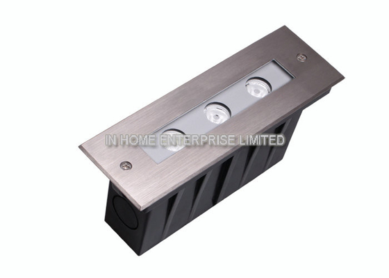 las luces subterráneos lineares 9w IP67 de 12v 220v calientan la iluminación llevada blanca de Inground