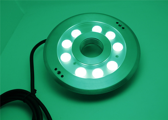 Luz subacuática del diámetro 200m m LED para las luces de la piscina de las fuentes 12V