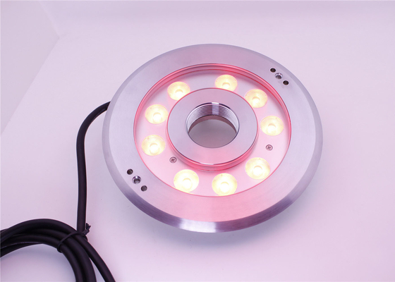 Luz subacuática del diámetro 200m m LED para las luces de la piscina de las fuentes 12V
