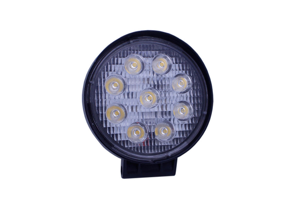 IP66 ennegrecen la vivienda de la lámpara del trabajo de las luces 12V LED del punto del LED para el barco de los camiones del coche rv