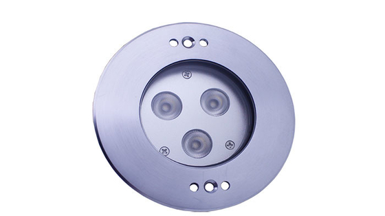 DC12V RGB llevó la luz inoxidable de la piscina de acero de la iluminación subacuática para la cascada