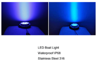 Luces del barco de Marine Surface Mount Blue LED/luces subacuáticas para el barco el pontón