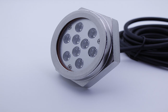 316 luces subacuáticas de la luz del barco del tapón de desagüe de la prenda impermeable LED de los SS 12V IP68 para el yate