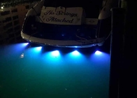 Luces LED marinas subacuáticas de acero inoxidables 12V DC de RGBW 316 4 pulgadas