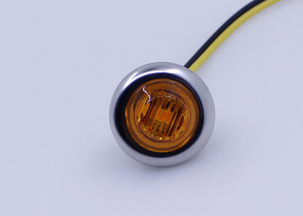 Luz de marcador ligera interior de la ronda LED del barco LED del indicador de 12 voltios pequeña