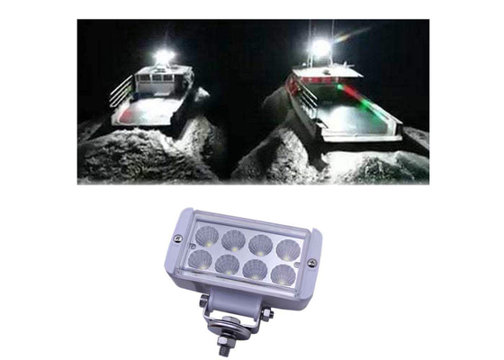 infante de marina de aluminio ligero LED de la prenda impermeable 12VDC del trabajo de 14W LED Off Road que atraca la luz para la cubierta de barco