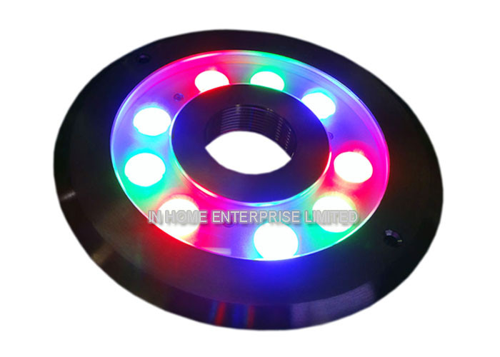 Coloree las luces cambiantes de la fuente del RGB bajo el agua LED con Cotrol remoto