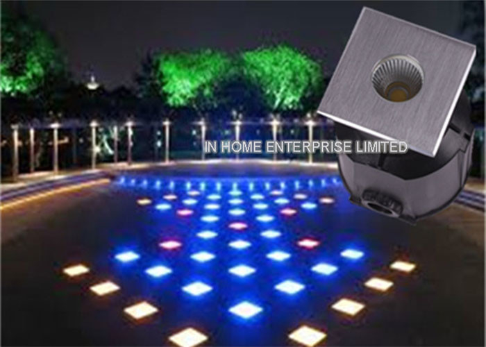 luz subterráneo llevada multicolora de 3W con 3 años de garantía, ahorro de energía