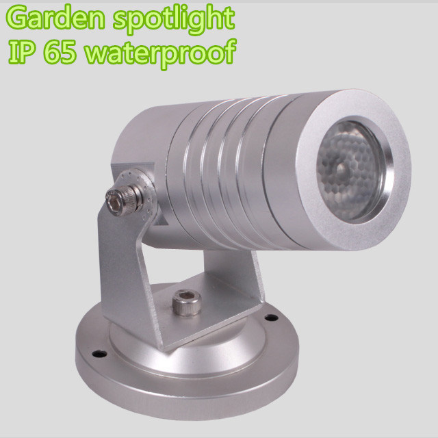 El mini jardín al aire libre de 3W IP65 LED enciende 24 voltios, luces del punto del jardín del acero inoxidable