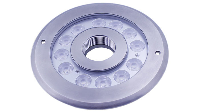 Color del control de DMX que cambia la lámpara del RGB LED Foutain con el baile musical