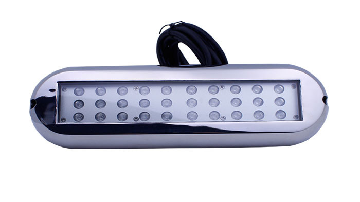 luz azul blanca de Marine Boat Underwater LED de la prenda impermeable IP68 de 12V 90W para el casco