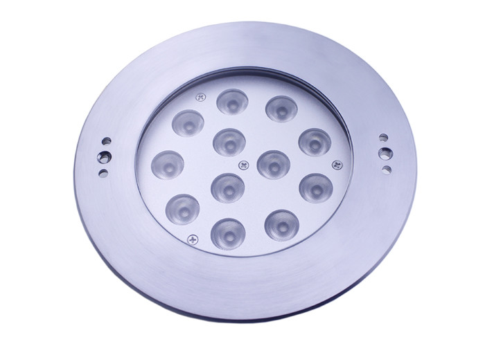el color de 12V 24V IP68 que cambiaba la luz subacuática del LED/ahuecó la luz de la fuente