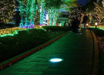 3W una emisión lateral en tierra llevó el acero inoxidable de las luces para el jardín del paisaje